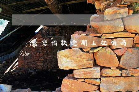 爱贷借款逾期上征信吗 爱贷借款逾期上征信吗