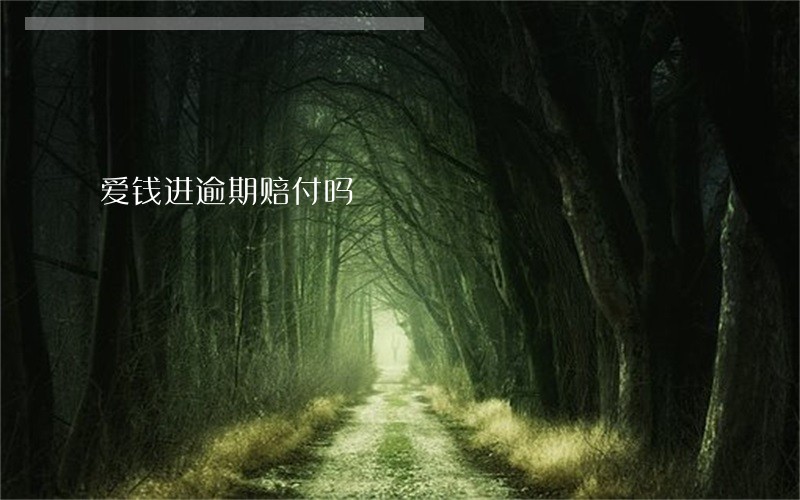 爱钱进逾期赔付吗 爱钱进逾期赔付吗