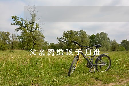 父亲离婚孩子归谁 父亲离婚孩子归谁