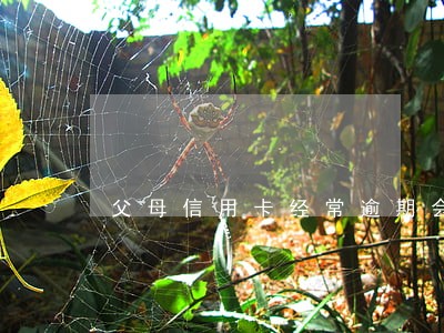 父母信用卡经常逾期会影响孩子吗