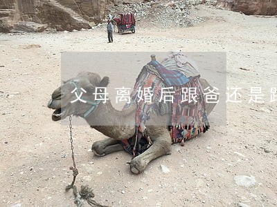 父母离婚后跟爸还是跟妈 父母离婚后跟爸还是跟妈