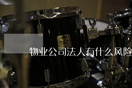 物业公司法人有什么风险 物业公司法人有什么风险