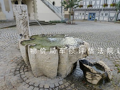 物价局车损评估法院认可吗 物价局车损评估法院认可吗