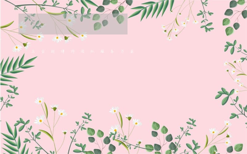 王会超律师团队服务万家