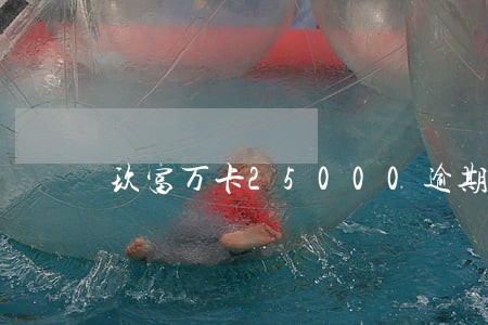 玖富万卡25000逾期半年 玖富万卡25000逾期半年