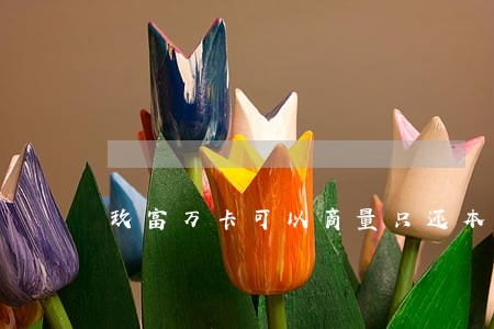 玖富万卡可以商量只还本金吗 玖富万卡可以商量只还本金吗