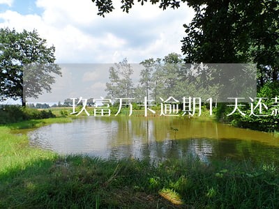 玖富万卡逾期1天还款 玖富万卡逾期1天还款