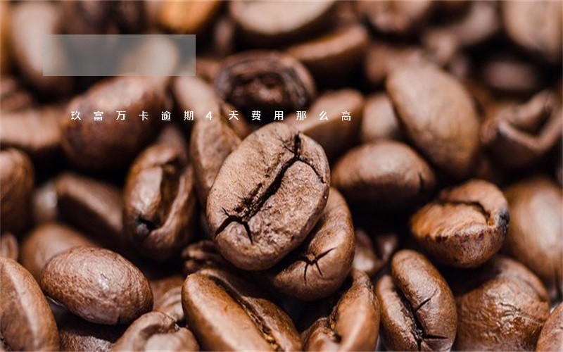 玖富万卡逾期4天费用那么高 玖富万卡逾期4天费用那么高