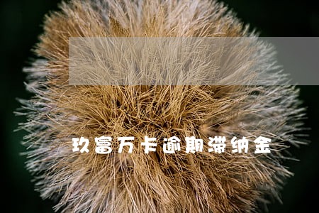 玖富万卡逾期滞纳金 玖富万卡逾期滞纳金