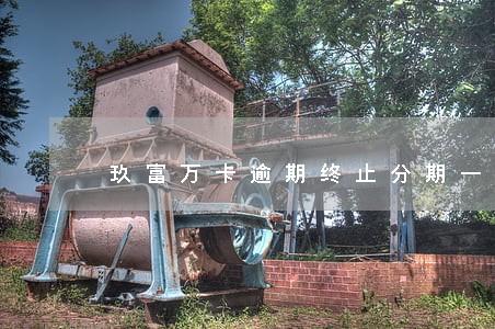 玖富万卡逾期终止分期一次性偿还 玖富万卡逾期终止分期一次性偿还