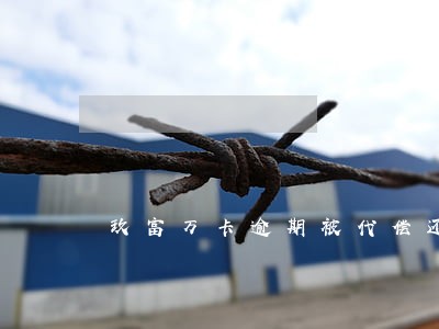 玖富万卡逾期被代偿还会催款吗 玖富万卡逾期被代偿还会催款吗