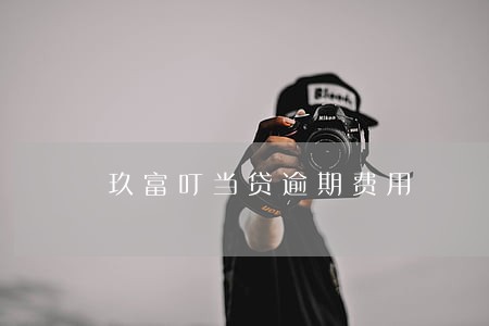 玖富叮当贷逾期费用 玖富叮当贷逾期费用