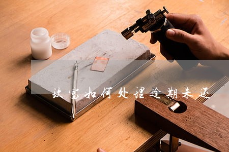 玖富如何处理逾期未还 玖富如何处理逾期未还