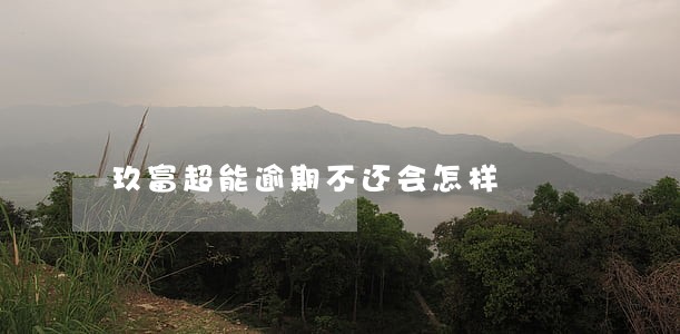 玖富超能逾期不还会怎样 玖富超能逾期不还会怎样