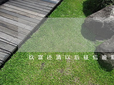 玖富还清以后征信逾期能消除吗 玖富还清以后征信逾期能消除吗