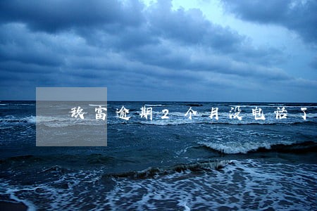 玖富逾期2个月没电话了 玖富逾期2个月没电话了