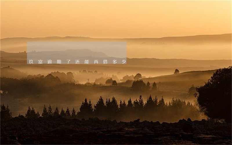 玖富逾期了还能再借多少 玖富逾期了还能再借多少