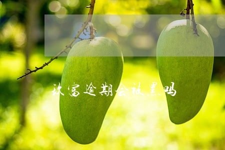 玖富逾期会被黑吗 玖富逾期会被黑吗