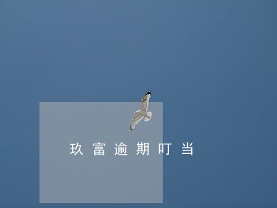 玖富逾期叮当 玖富逾期叮当