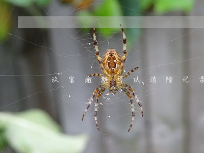 玖富逾期可以消除记录吗