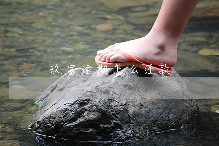 玖富逾期怎么还款