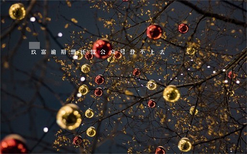 玖富逾期想还款公众号登不上去 玖富逾期想还款公众号登不上去