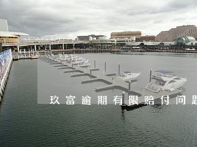 玖富逾期有限赔付问题 玖富逾期有限赔付问题