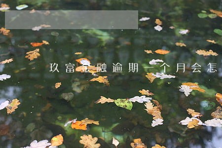 玖富金融逾期一个月会怎么样 玖富金融逾期一个月会怎么样