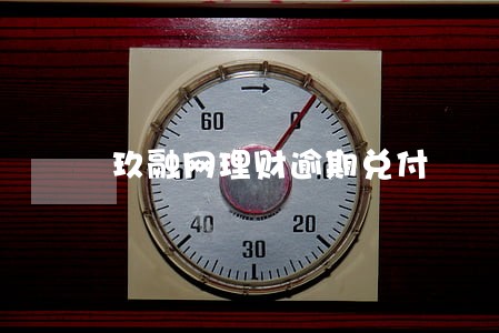 玖融网理财逾期兑付 玖融网理财逾期兑付