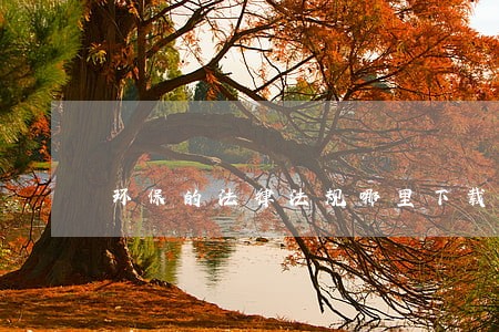 环保的法律法规哪里下载 环保的法律法规哪里下载