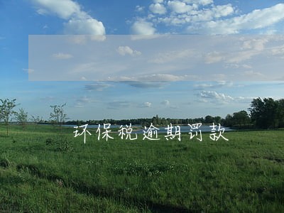 环保税逾期罚款 环保税逾期罚款