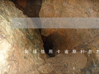 环球信用卡逾期利息怎么算