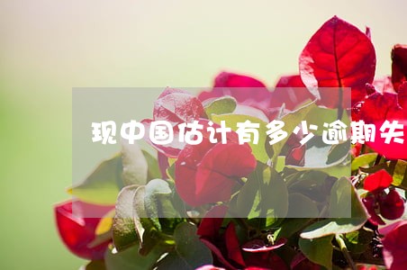 现中国估计有多少逾期失信人群 现中国估计有多少逾期失信人群