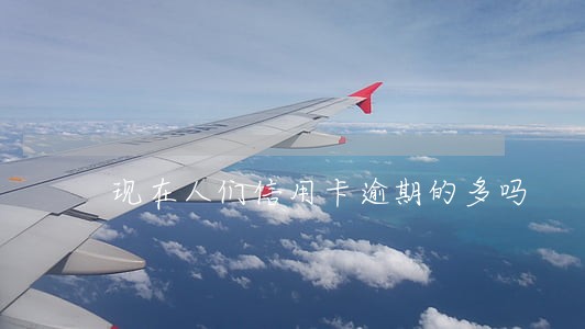 现在人们信用卡逾期的多吗