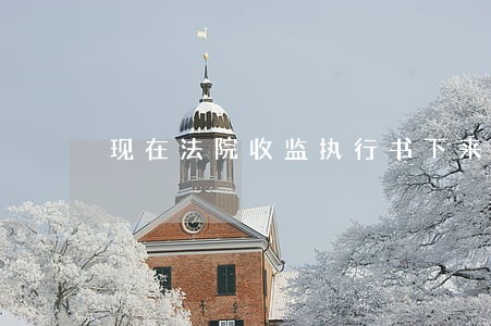 现在法院收监执行书下来 现在法院收监执行书下来