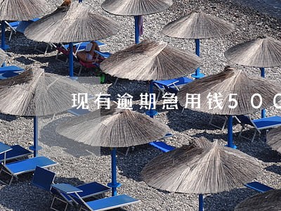 现有逾期急用钱5000怎么办 现有逾期急用钱5000怎么办