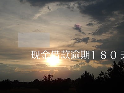 现金借款逾期180天利息 现金借款逾期180天利息