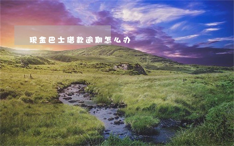现金巴士借款逾期怎么办 现金巴士借款逾期怎么办