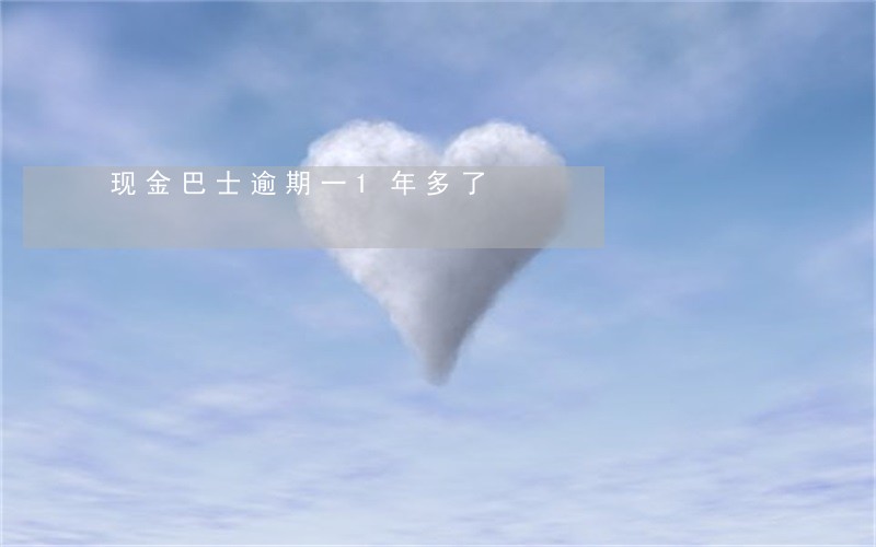 现金巴士逾期一1年多了 现金巴士逾期一1年多了