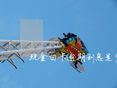 现金白卡逾期利息是多少 现金白卡逾期利息是多少