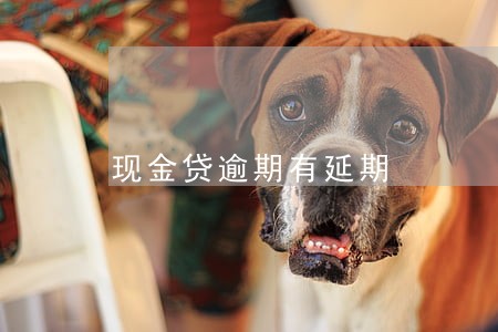 现金贷逾期有延期 现金贷逾期有延期