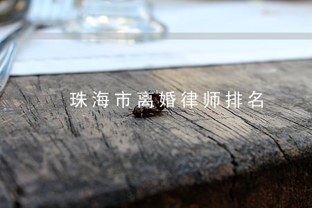 珠海市离婚律师排名 珠海市离婚律师排名