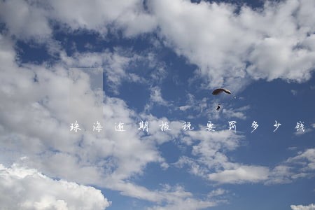 珠海逾期报税要罚多少钱