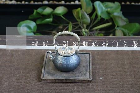 理财公司逾期抓部门主管吗