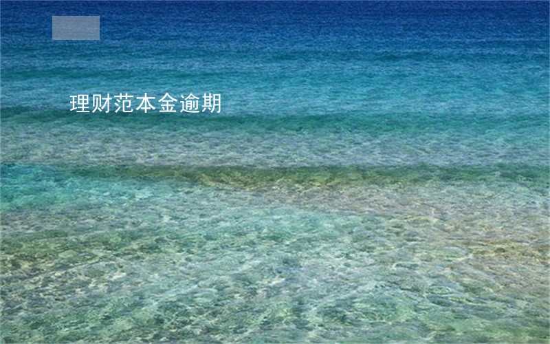 理财范本金逾期