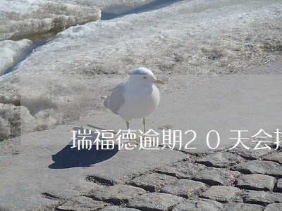 瑞福德逾期20天会拖车吗 瑞福德逾期20天会拖车吗