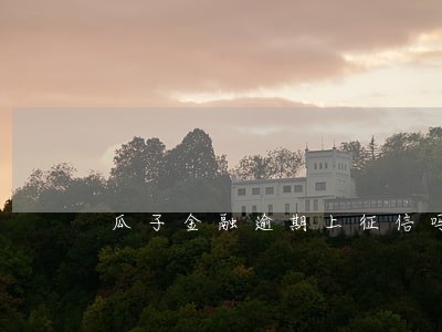 瓜子金融逾期上征信吗 瓜子金融逾期上征信吗