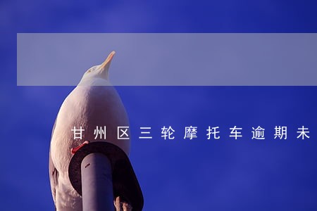 甘州区三轮摩托车逾期未年审名单 甘州区三轮摩托车逾期未年审名单