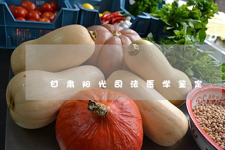 甘肃阳光司法医学鉴定 甘肃阳光司法医学鉴定