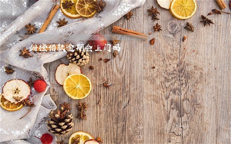 甜橙借款逾期会上门吗
